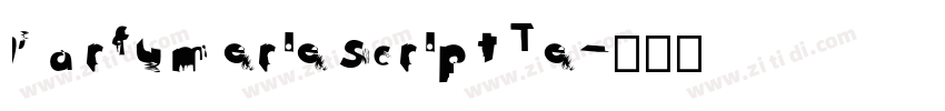 Parfumerie Script Te字体转换